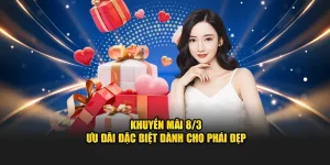 khuyến mãi 8/3 tại hay88
